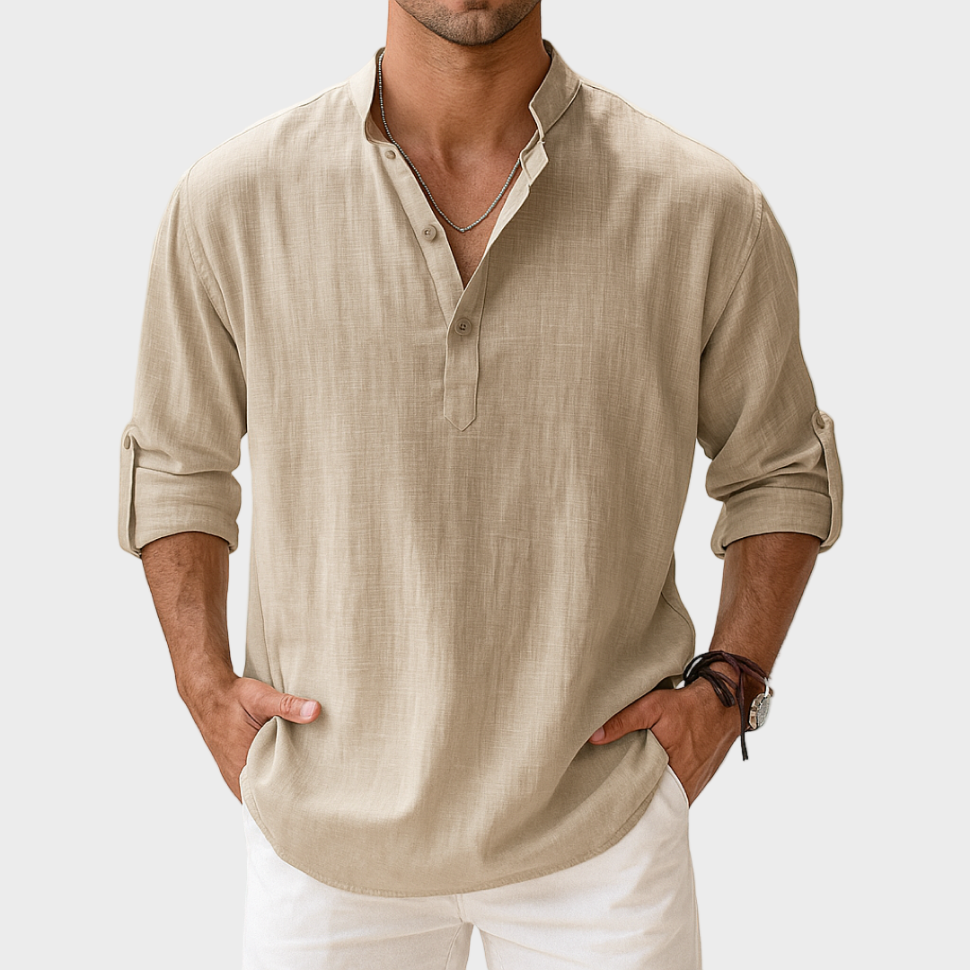 Lovro – Lagani Pamuk Bez Ovratnika