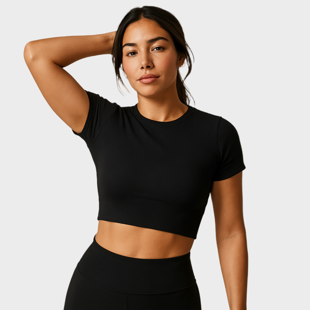 Lara – Prozračna Elastična Pamučna Majica