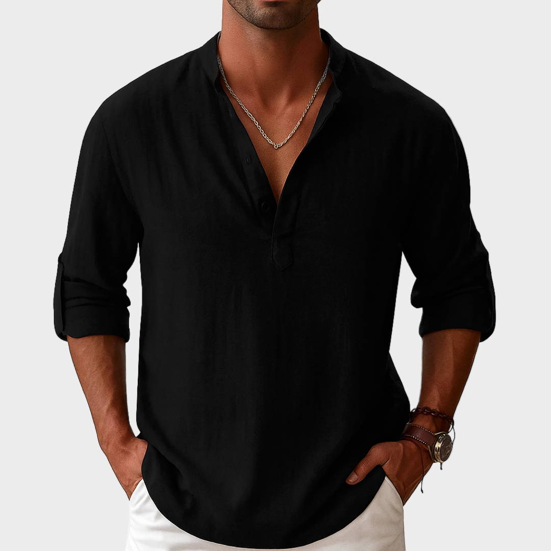 Lovro – Lagani Pamuk Bez Ovratnika