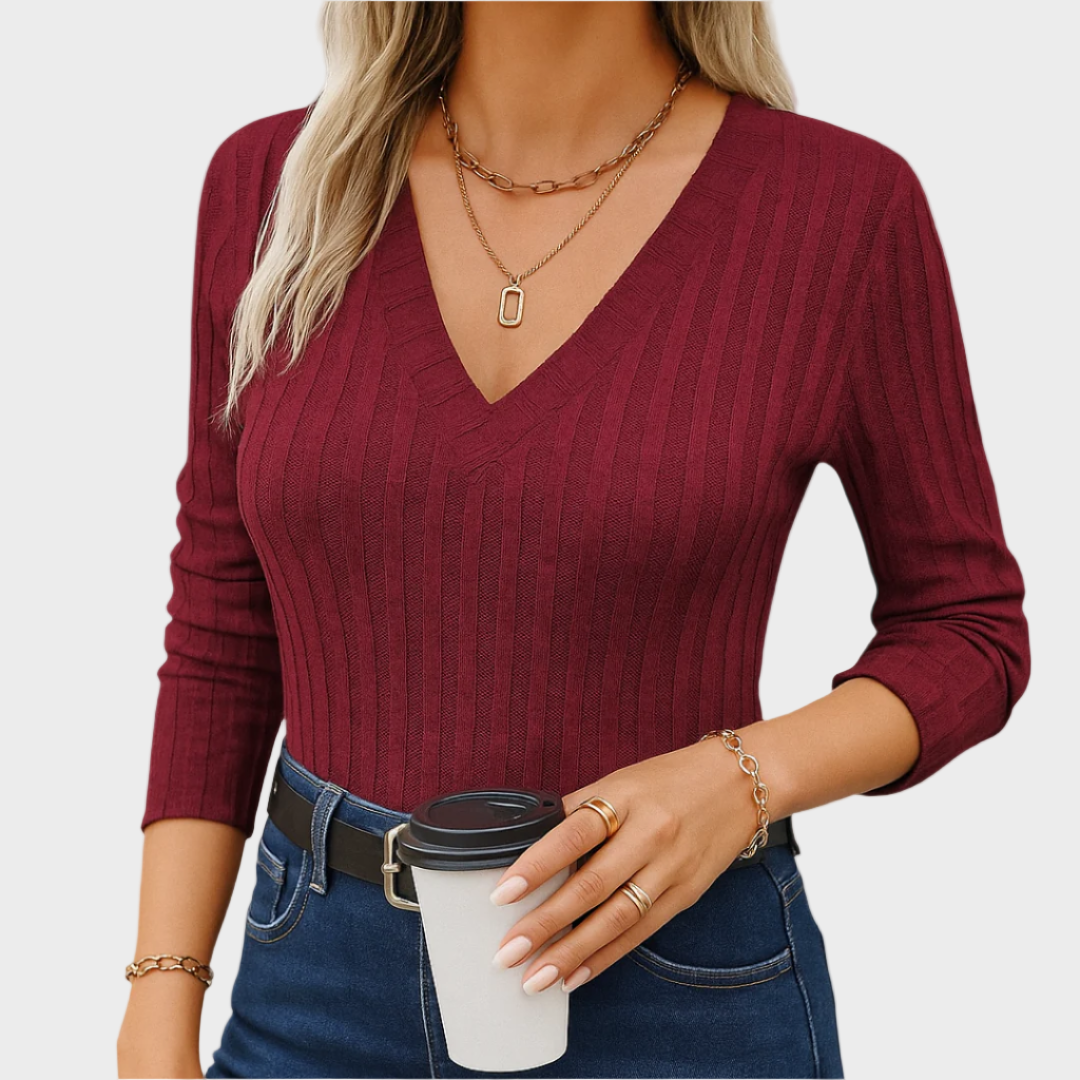 Nina – Elegantni Mekani Pleteni Pulover