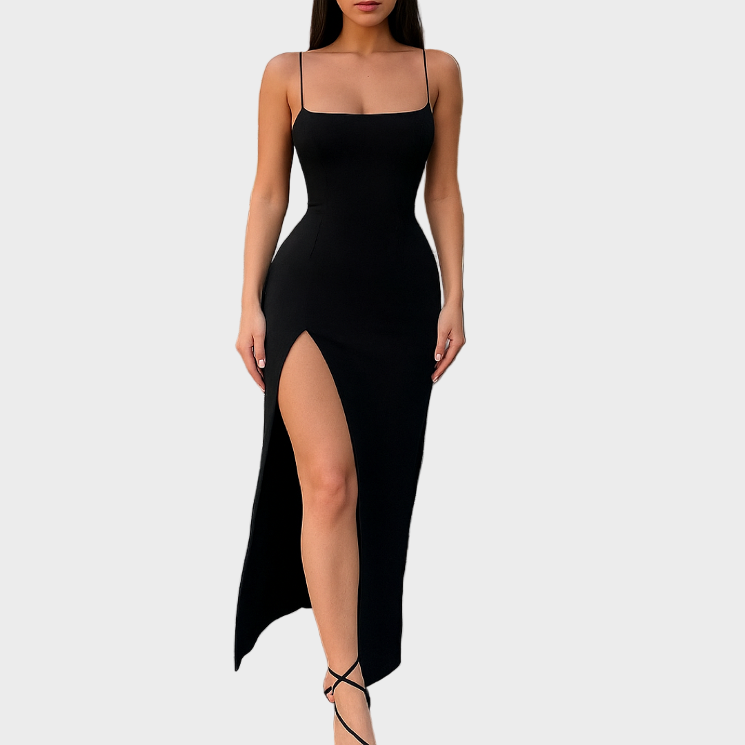 Ivana – Elegantna Svilena Večernja Haljina