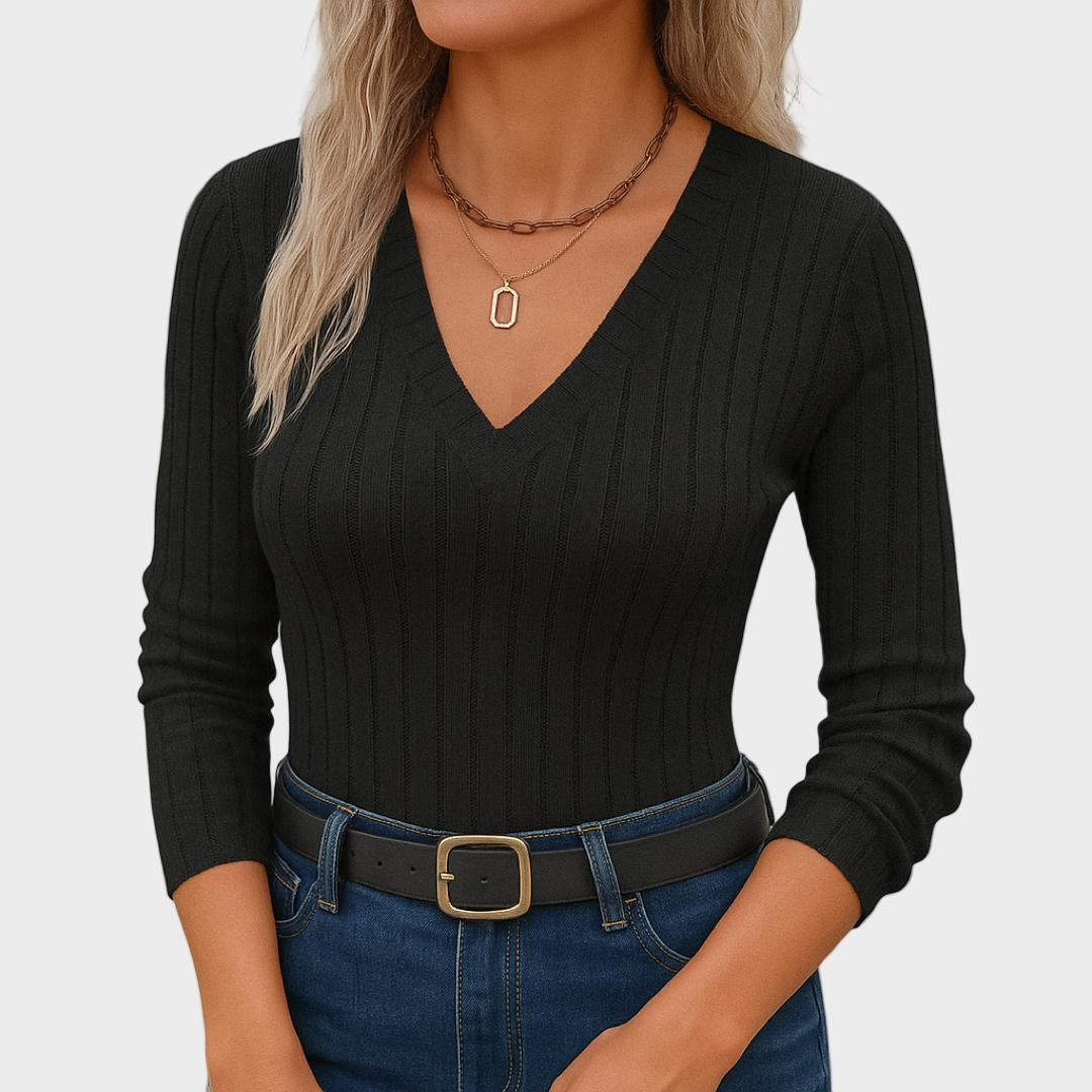 Nina – Elegantni Mekani Pleteni Pulover