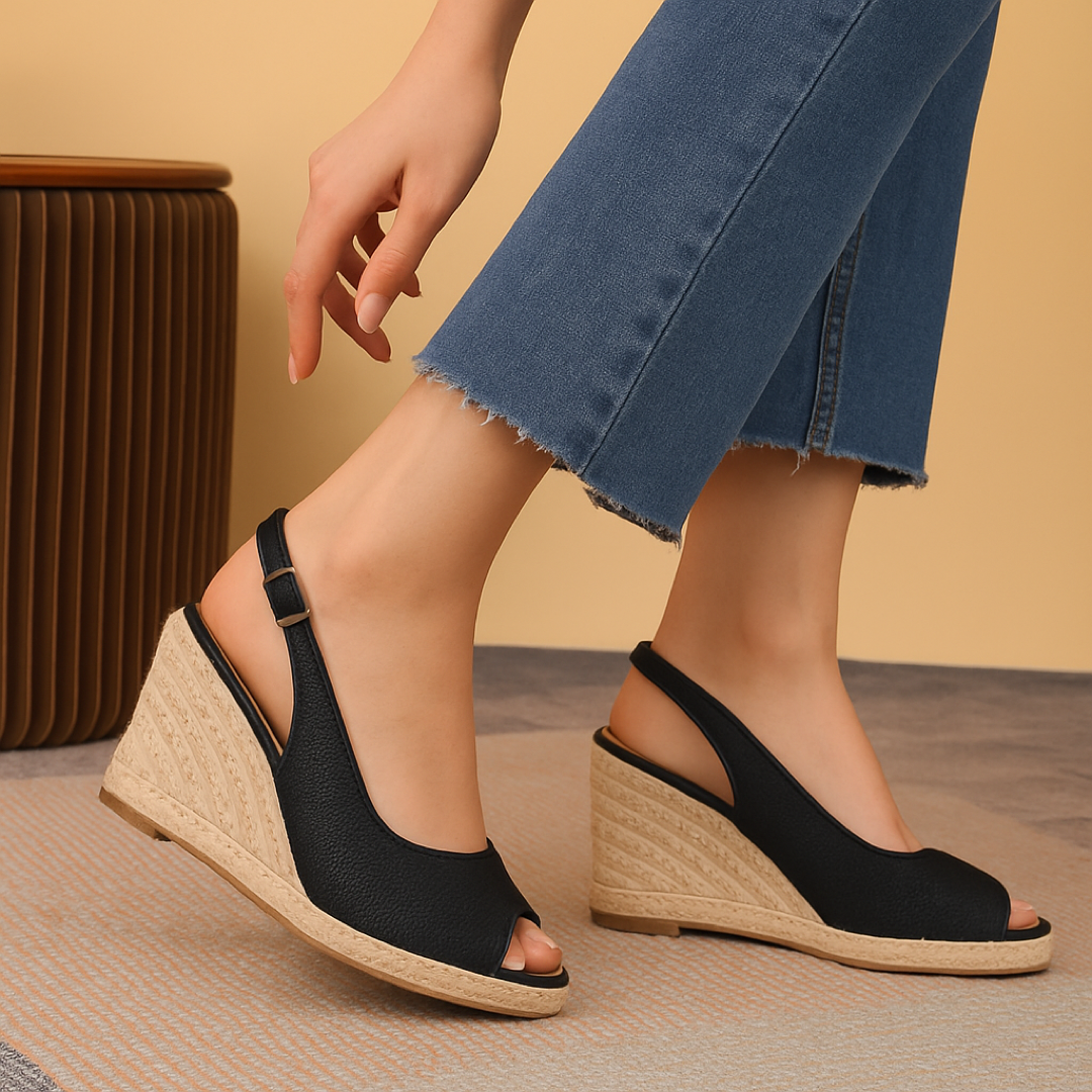 Jelena – Sandale s Klinom