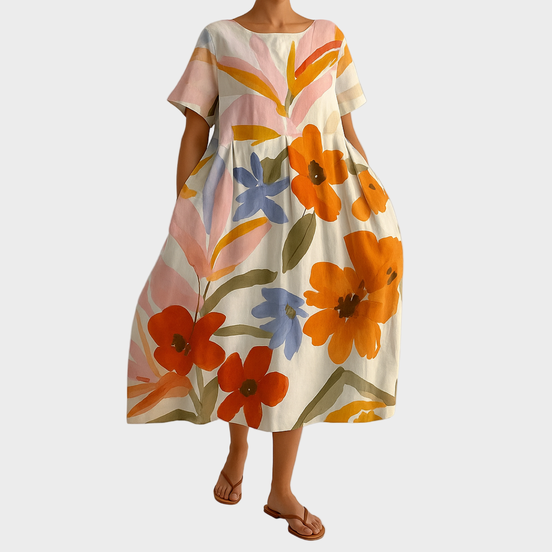 Ivana – lagana prozračna haljina