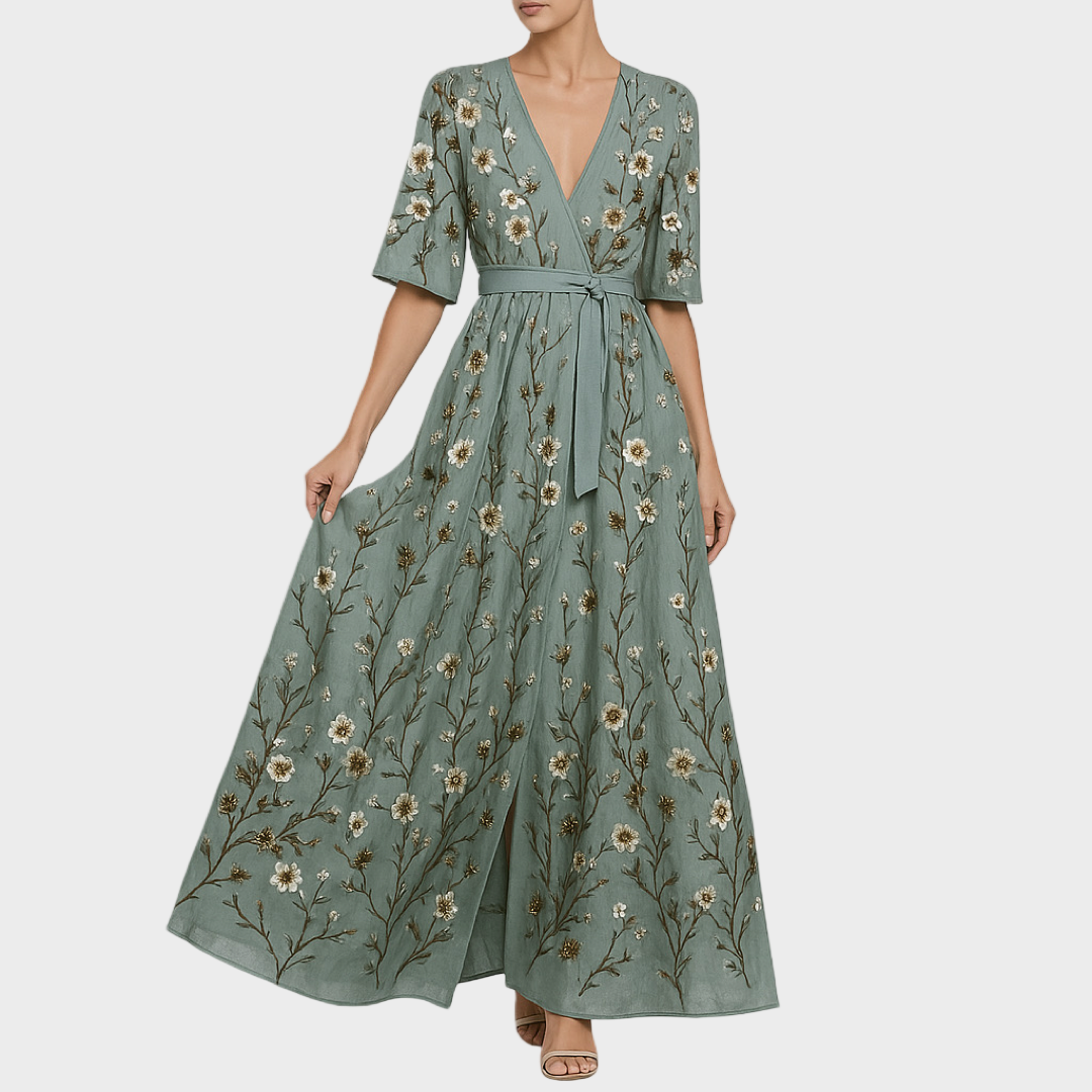 Marina – Prozračna Bluza S Nježnim Cvjetnim Vezom I Romantikom