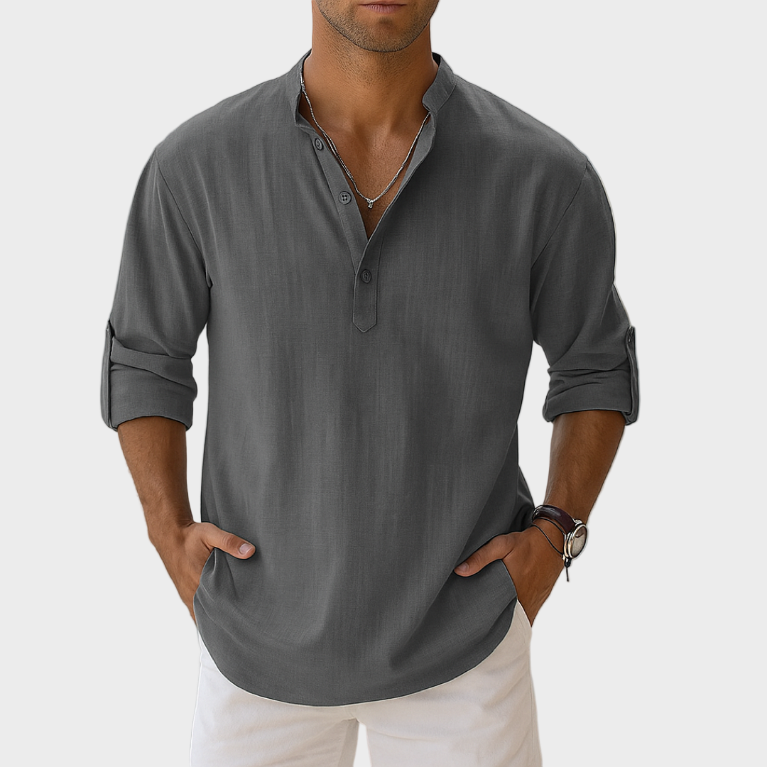 Lovro – Lagani Pamuk Bez Ovratnika