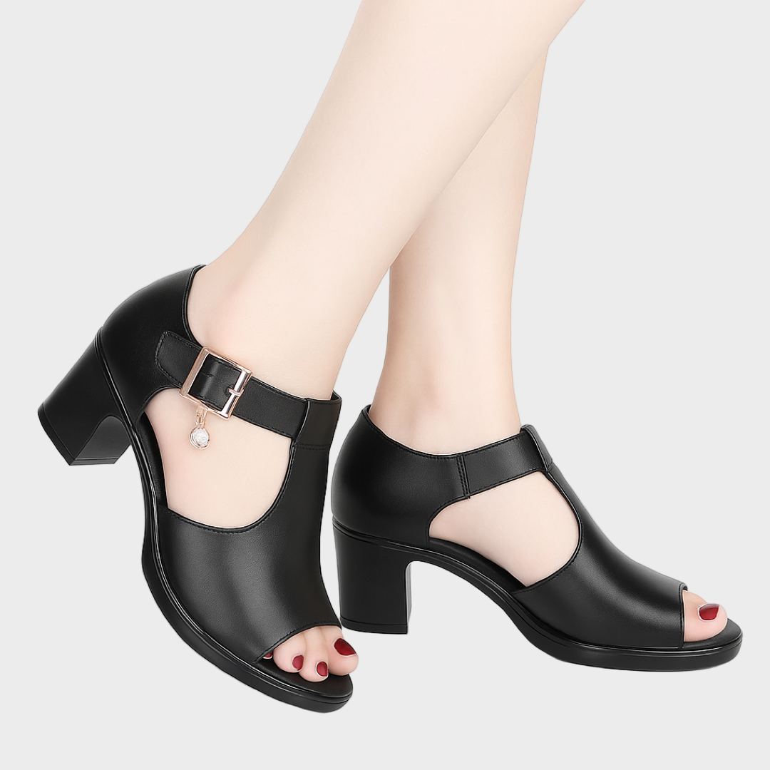 Ivana – Elegantne Kožne Sandale Verona