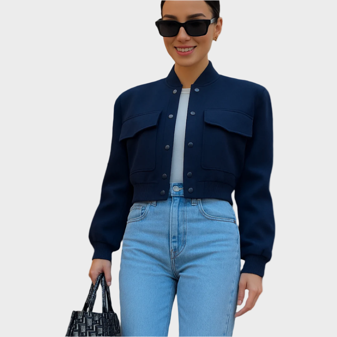 Ema – Lagana Kremasta Bomber Jakna