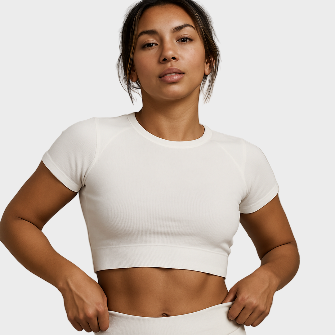 Lara – Prozračna Elastična Pamučna Majica