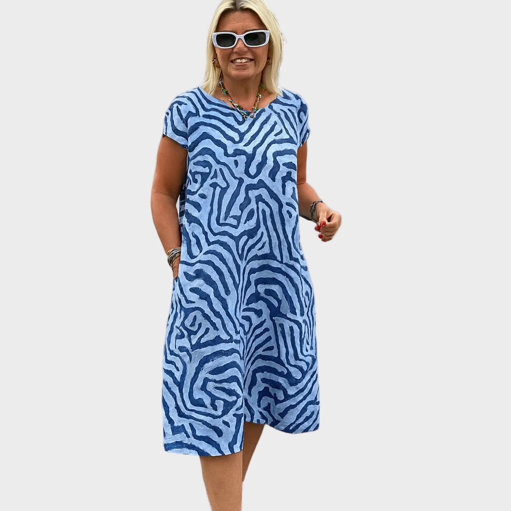 Ana – Midi Haljina Safari Chic