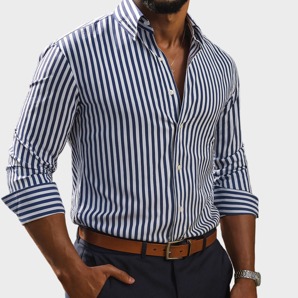 Andrija – Elegantna Prugasta Košulja