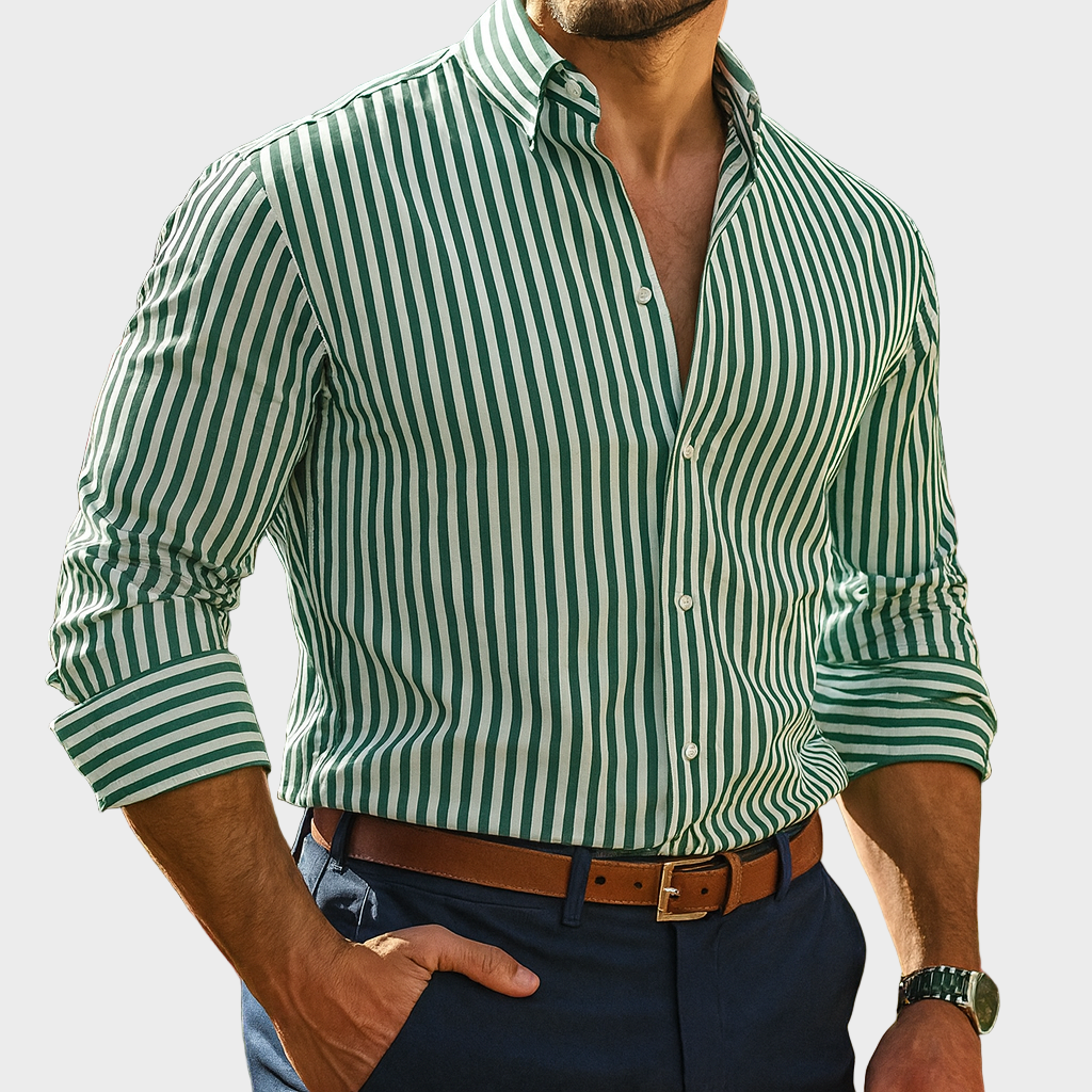 Andrija – Elegantna Prugasta Košulja