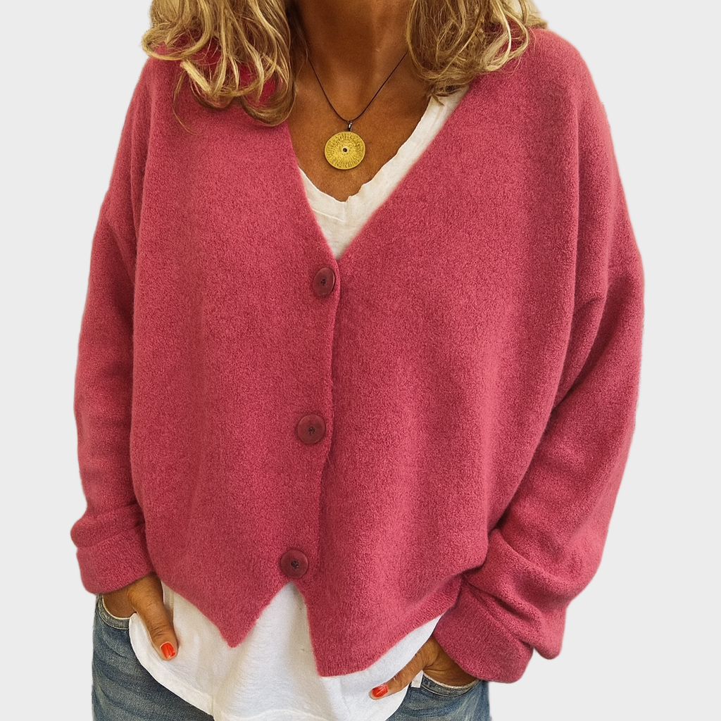 Ivanka – Luksuzni Mekani Pleteni Kardigan