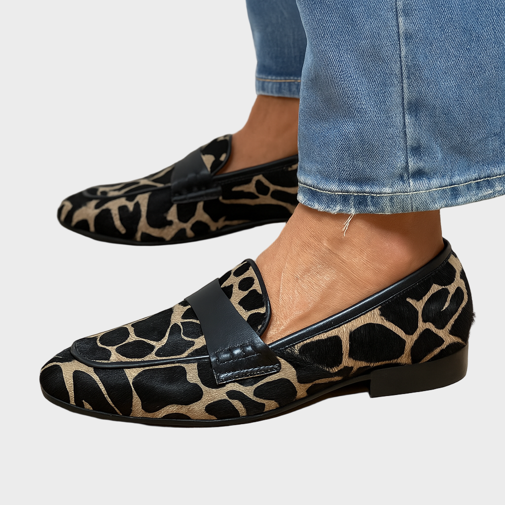 Klara – Mokasine S Uzorkom Žirafe