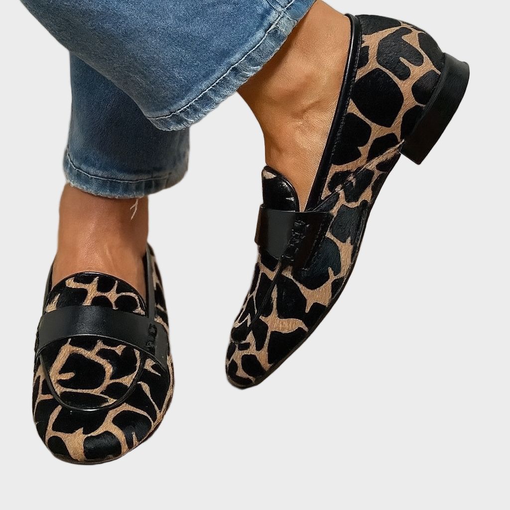 Klara – Mokasine S Uzorkom Žirafe