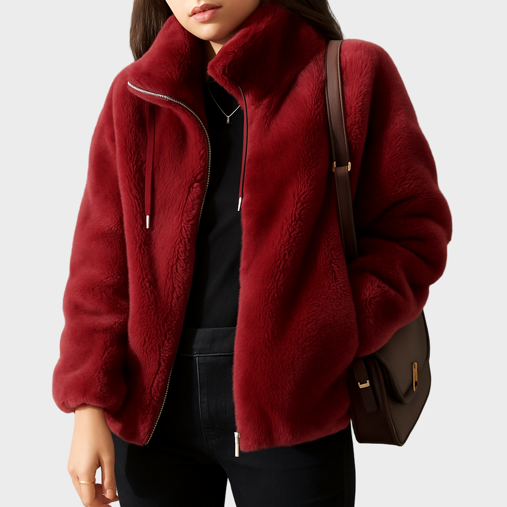 Lina – Mekana Jakna od Umjetnog Krzna