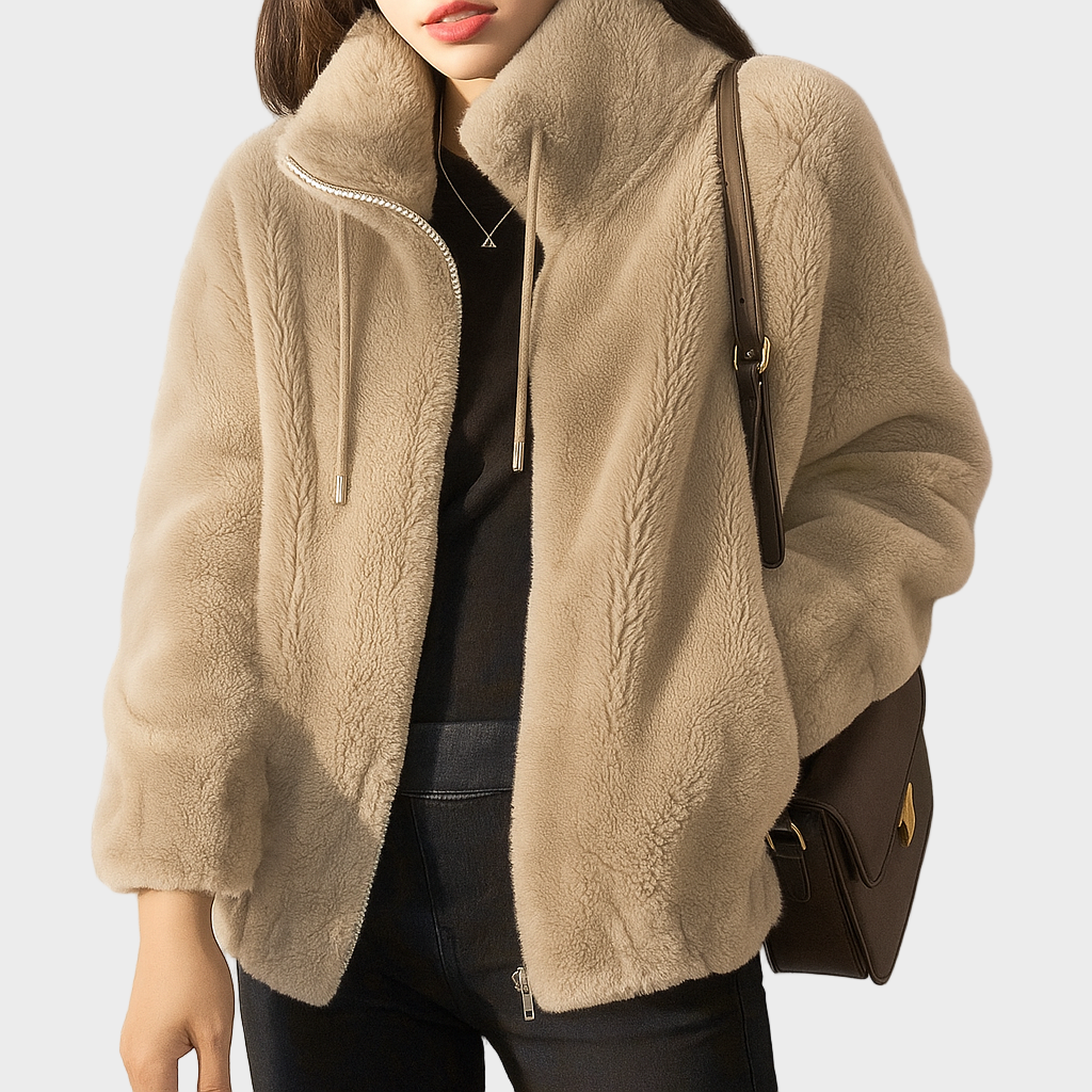 Lina – Mekana Jakna od Umjetnog Krzna