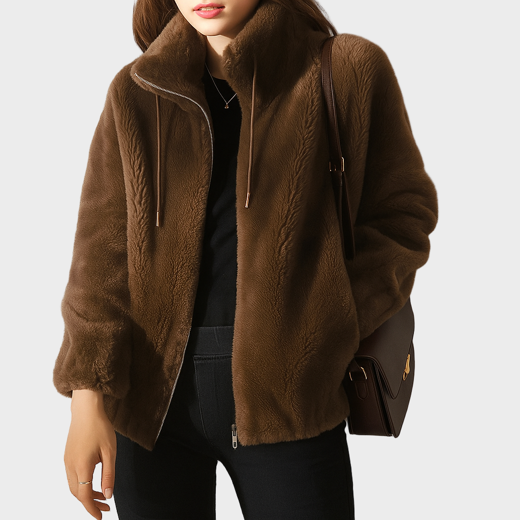 Lina – Mekana Jakna od Umjetnog Krzna