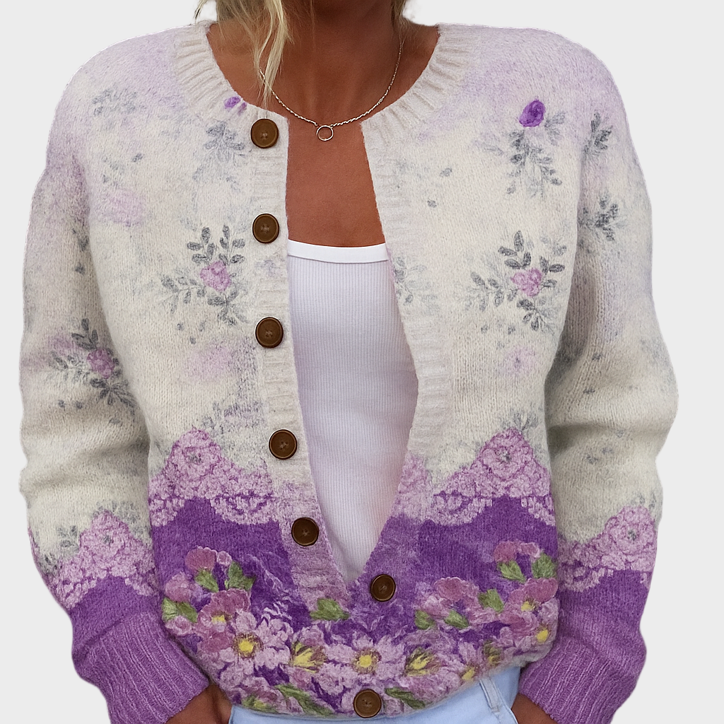 Mila – Elegantni Pleteni Kardigan