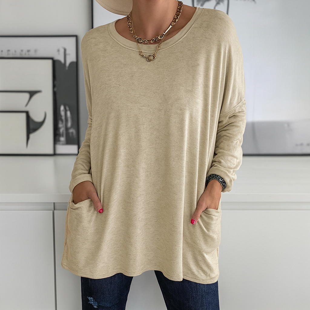 Krista – Mekana pamučna dugačka bluza