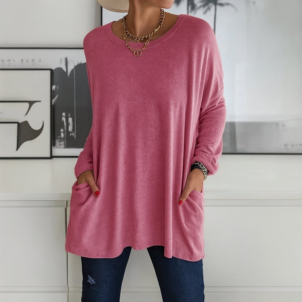 Krista – Mekana pamučna dugačka bluza