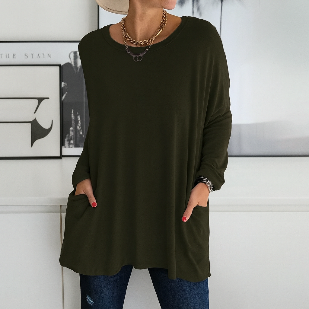 Krista – Mekana pamučna dugačka bluza