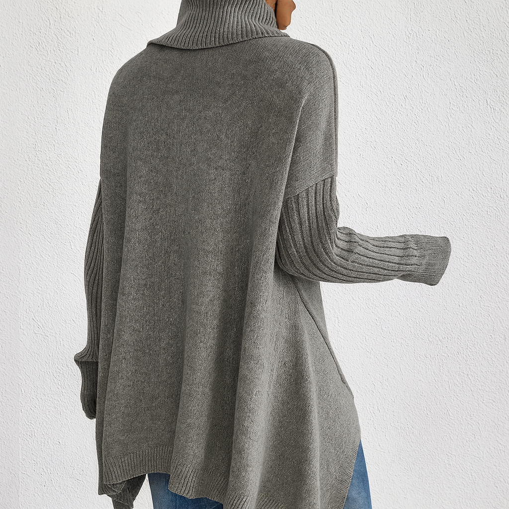 Tina – Udobna Oversized Dolčevita