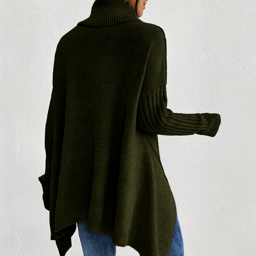 Tina – Udobna Oversized Dolčevita