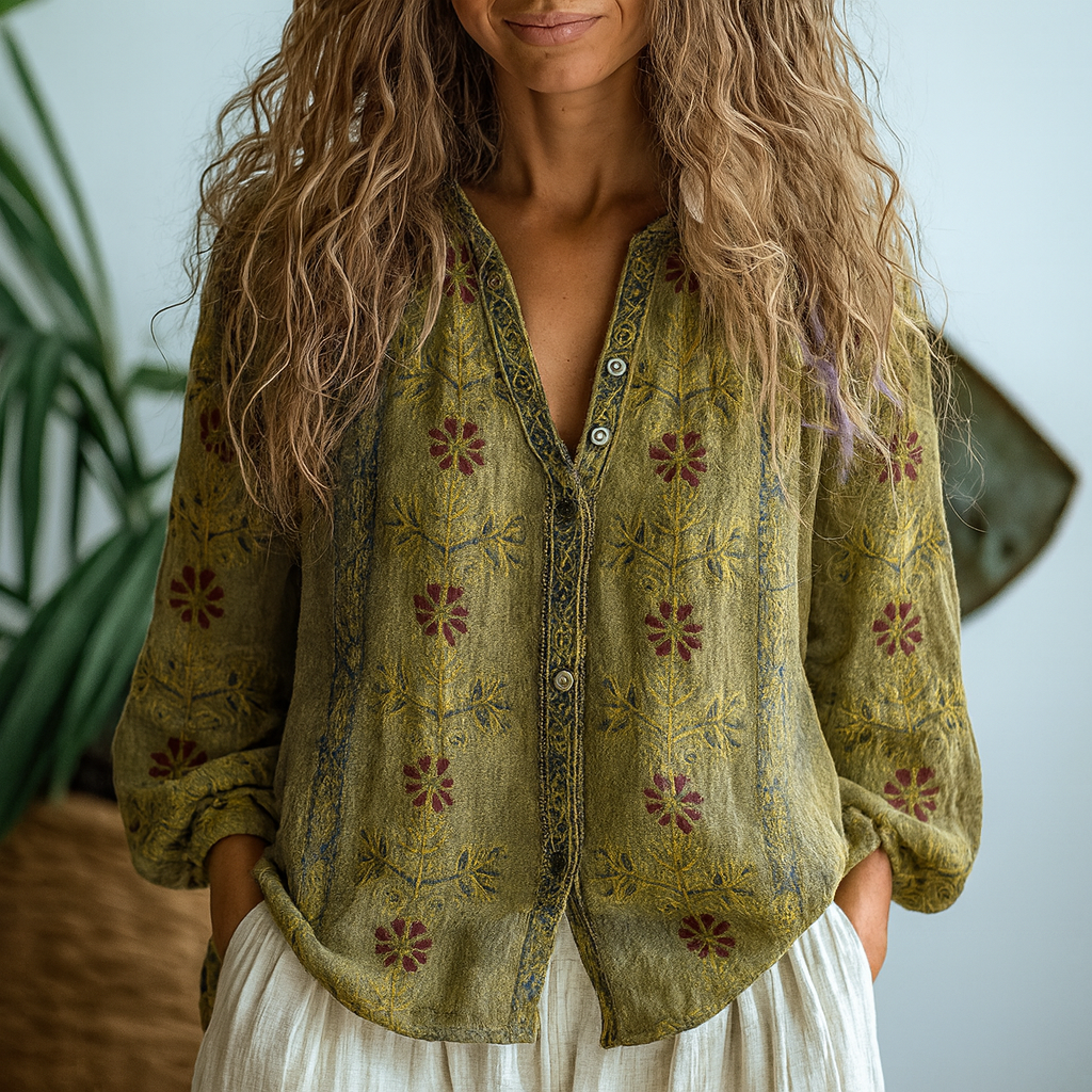 Ana – Boemska pamučna bluza
