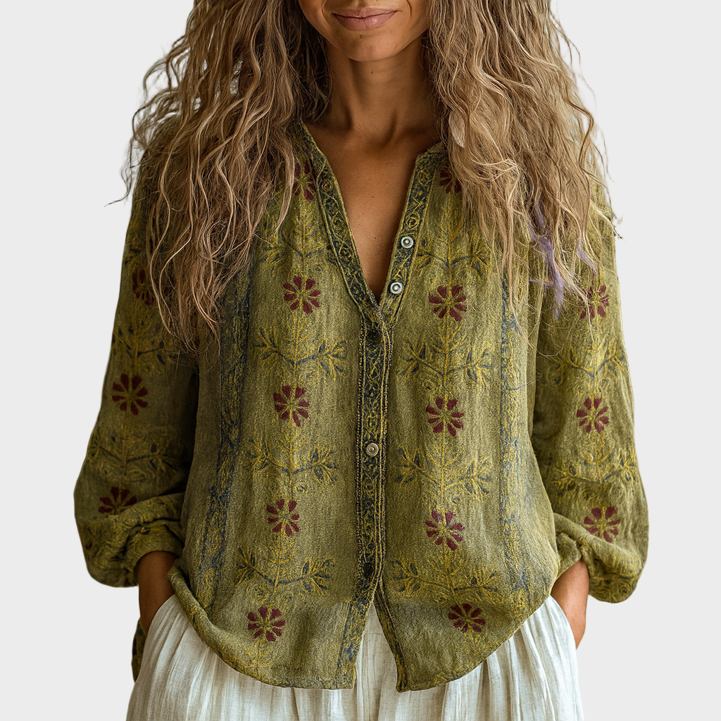 Ana – Boemska pamučna bluza