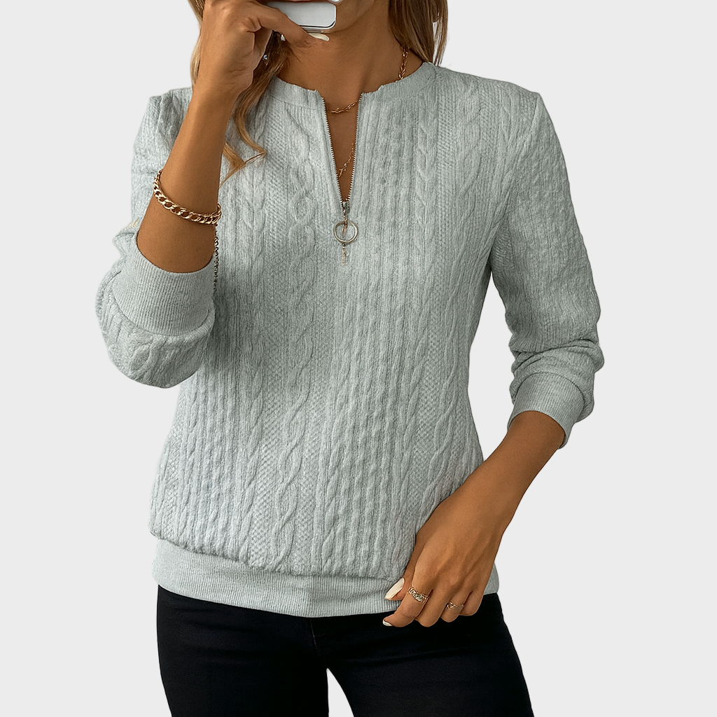 Jasmina – Mekani Pleteni Džemper