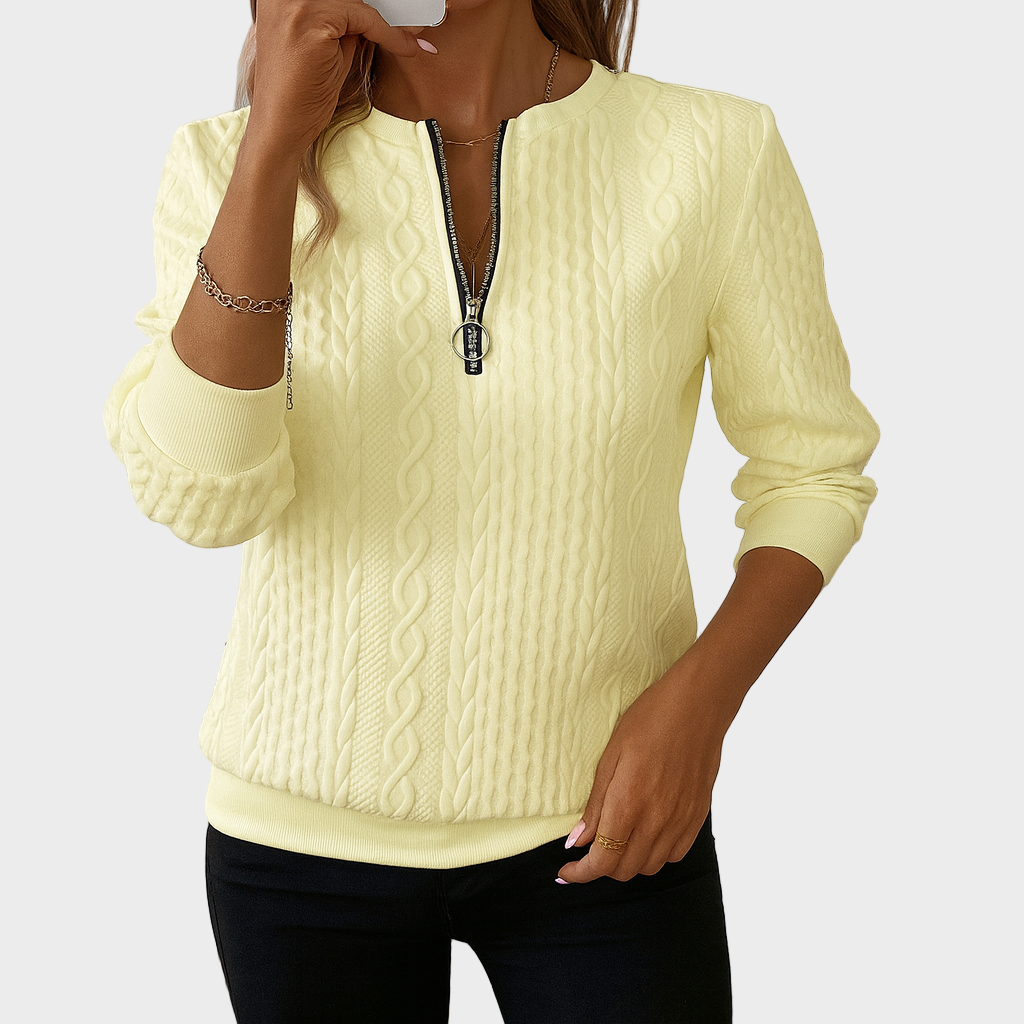 Jasmina – Mekani Pleteni Džemper