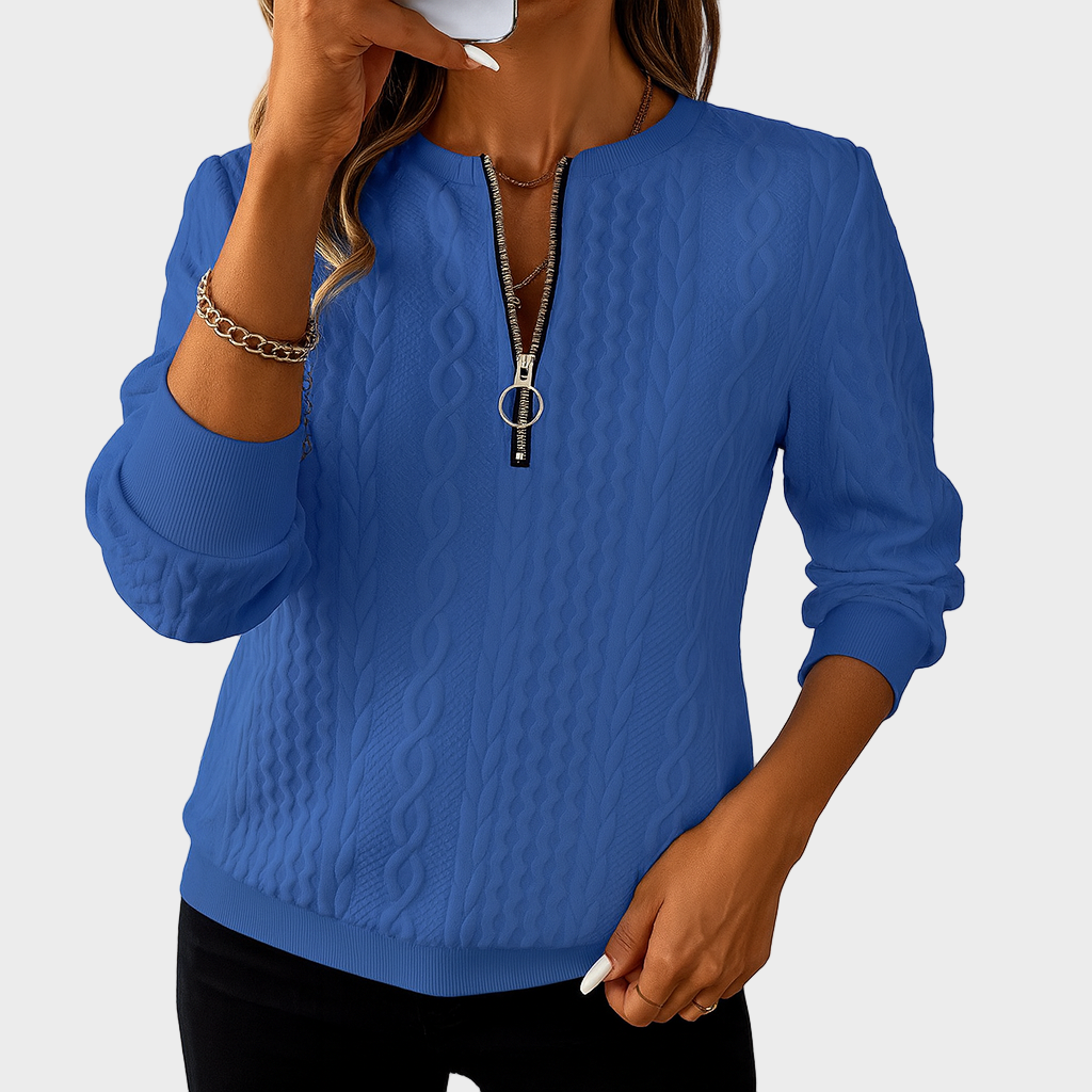 Jasmina – Mekani Pleteni Džemper