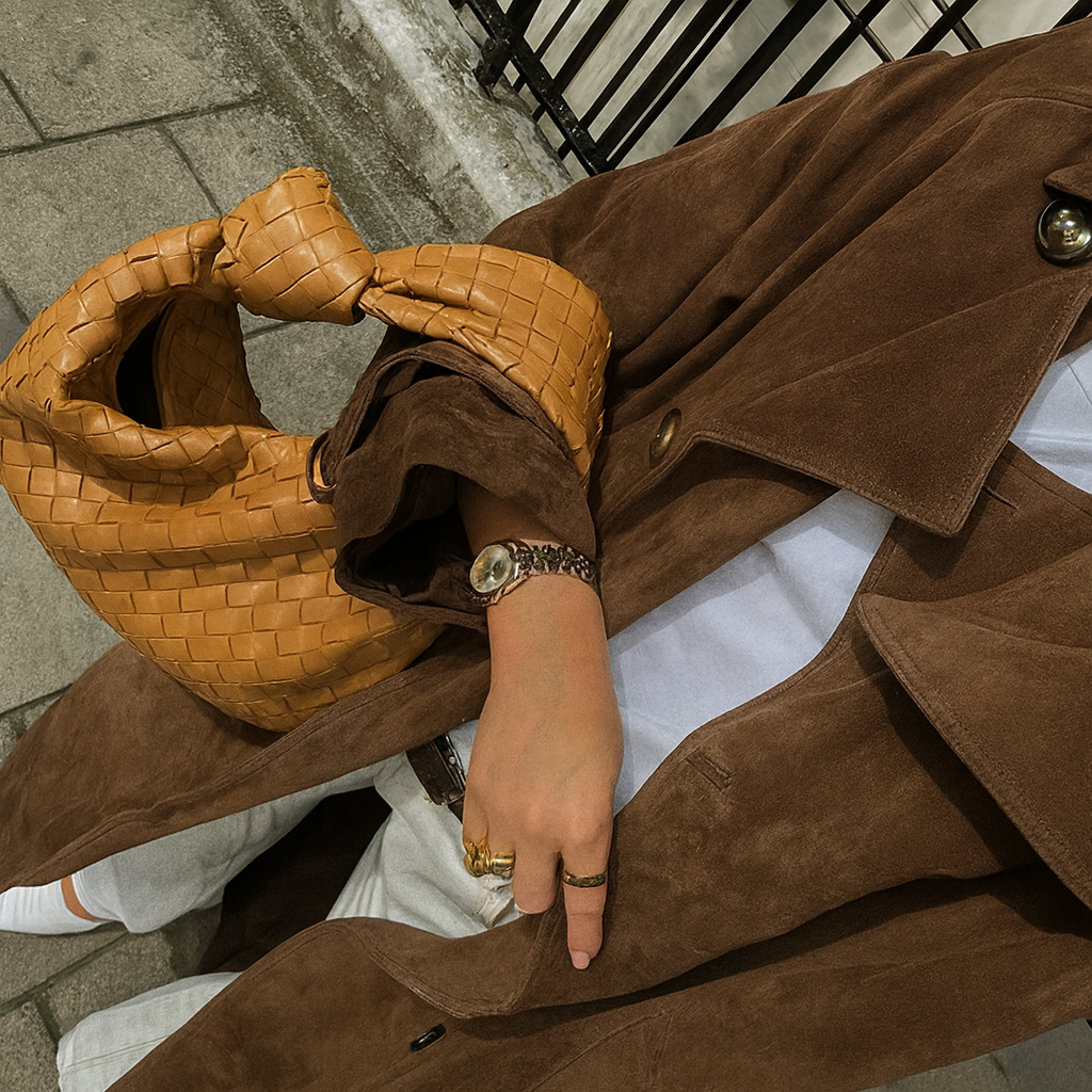 Nevena – Suede Kaput