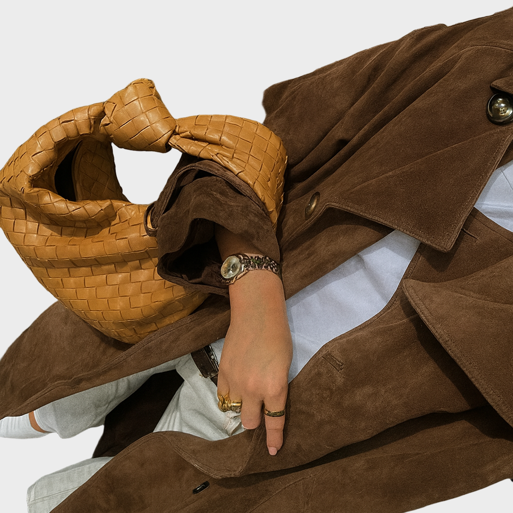 Nevena – Suede Kaput