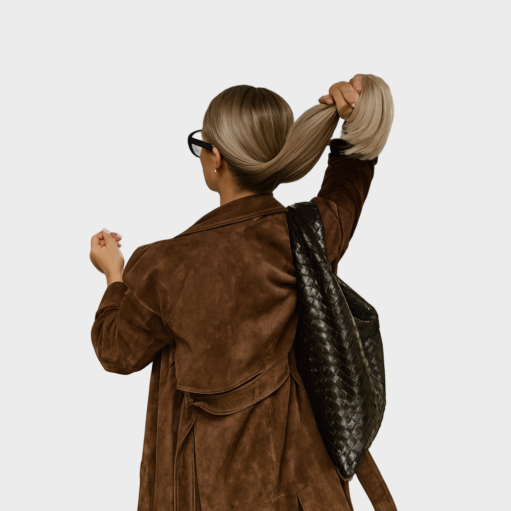 Nevena – Suede Kaput