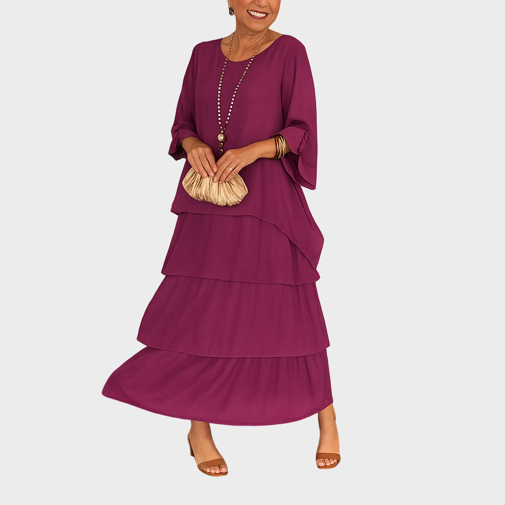 Lada – Duga Haljina Slojevima Mekane Tkanine