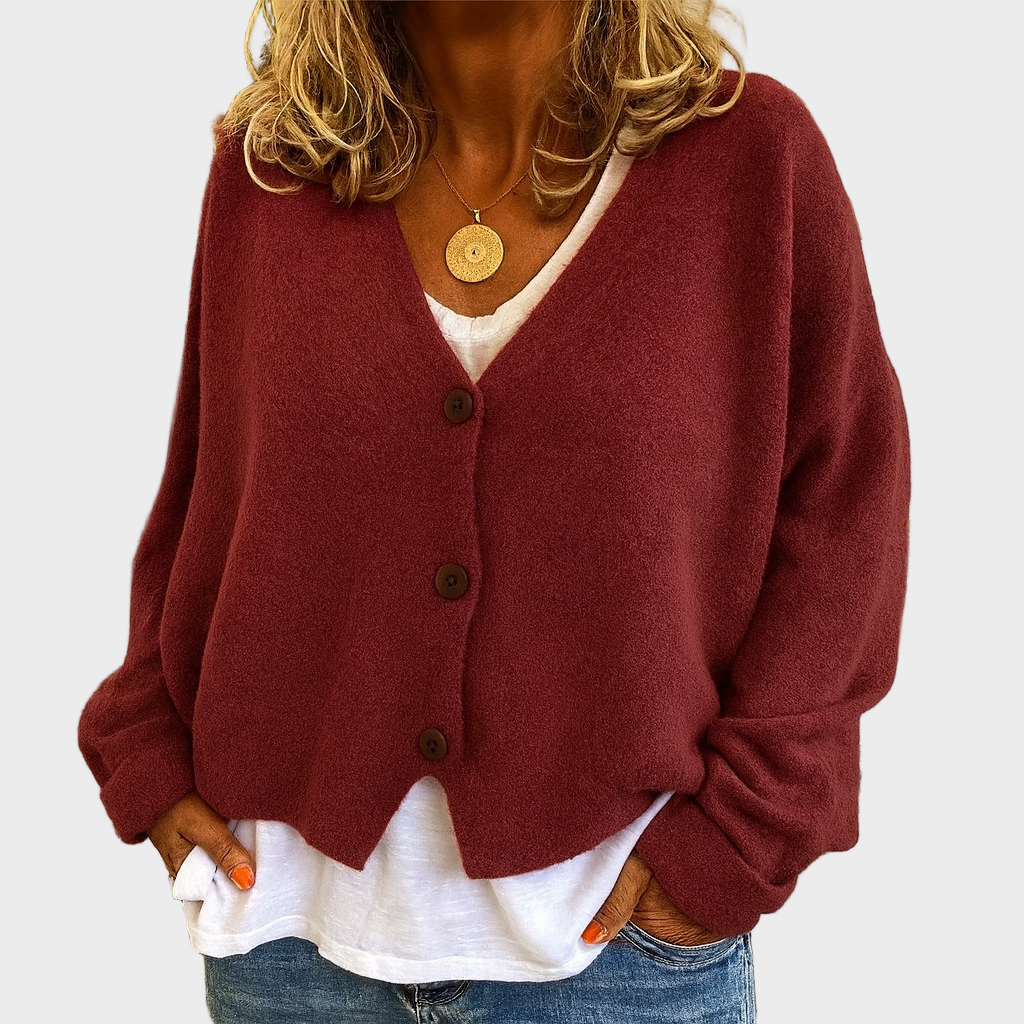 Ivanka – Luksuzni Mekani Pleteni Kardigan