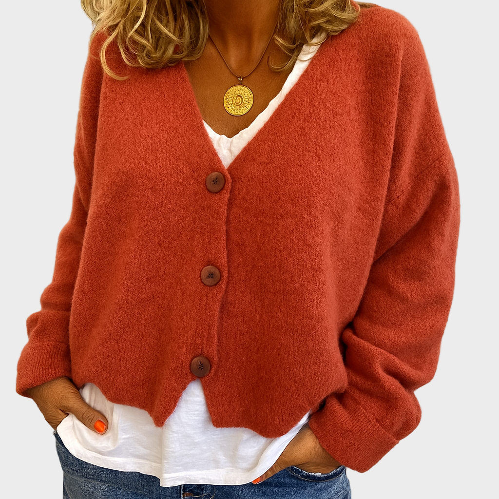 Ivanka – Luksuzni Mekani Pleteni Kardigan