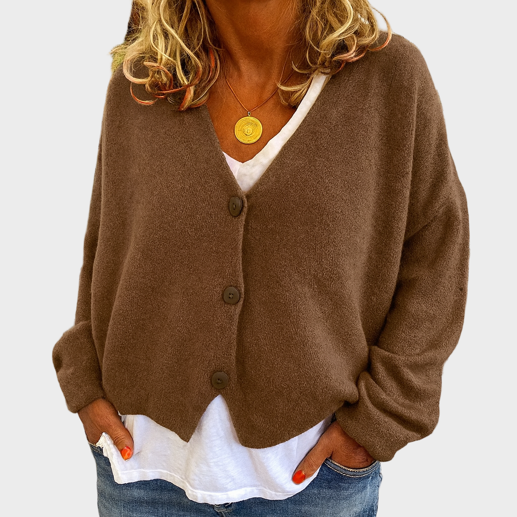 Ivanka – Luksuzni Mekani Pleteni Kardigan