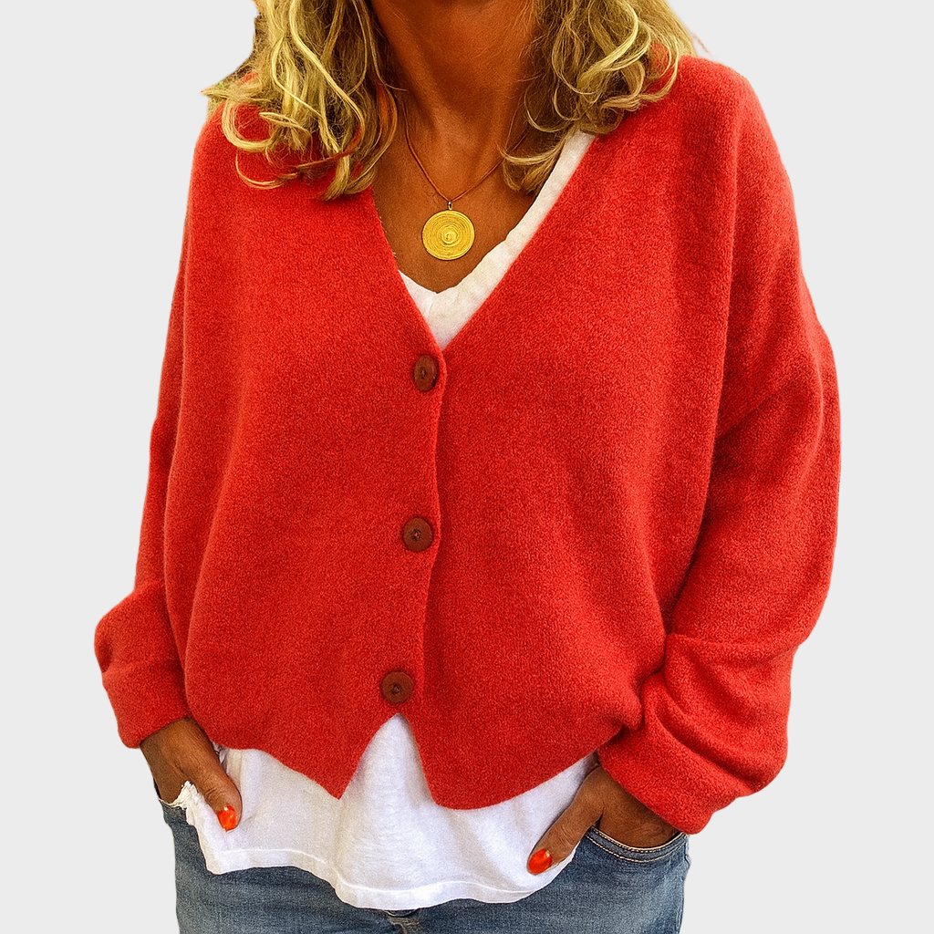 Ivanka – Luksuzni Mekani Pleteni Kardigan