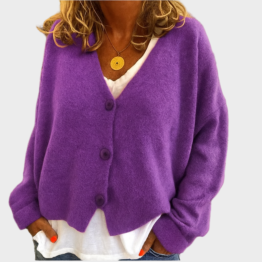 Ivanka – Luksuzni Mekani Pleteni Kardigan