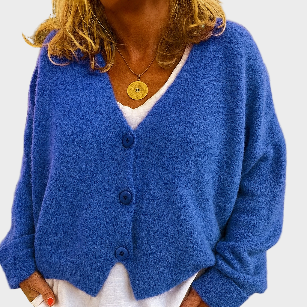 Ivanka – Luksuzni Mekani Pleteni Kardigan