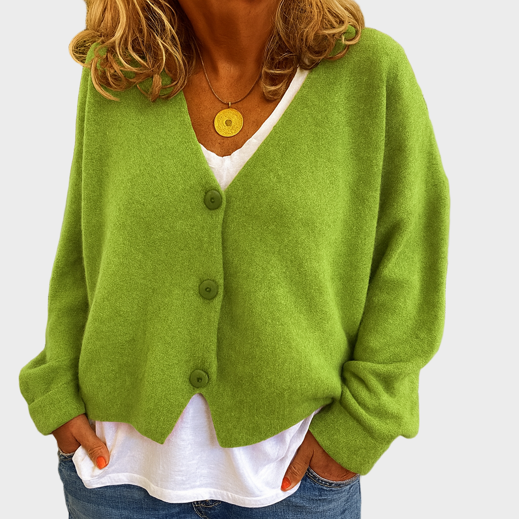 Ivanka – Luksuzni Mekani Pleteni Kardigan