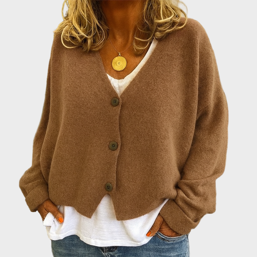 Ivanka – Luksuzni Mekani Pleteni Kardigan