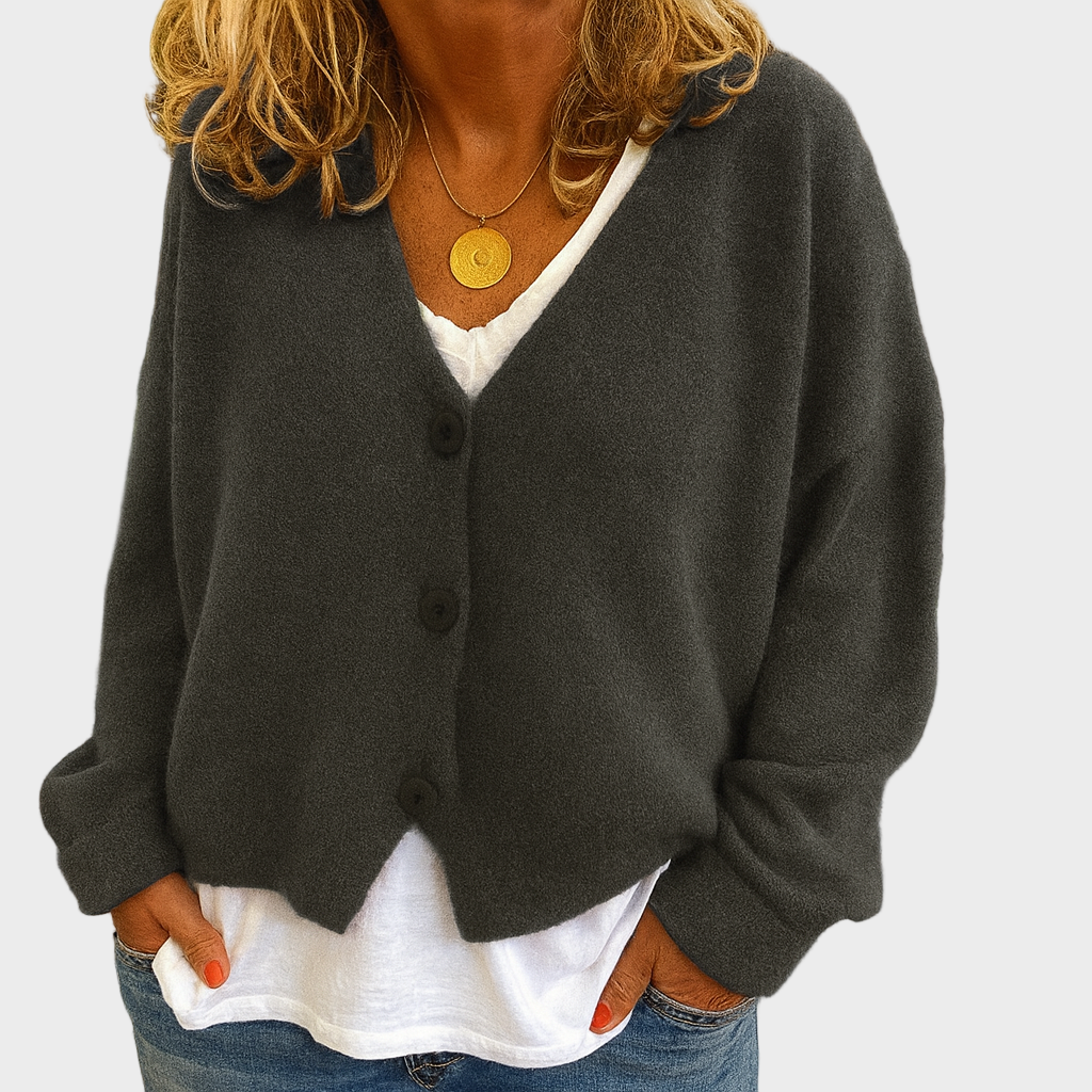 Ivanka – Luksuzni Mekani Pleteni Kardigan