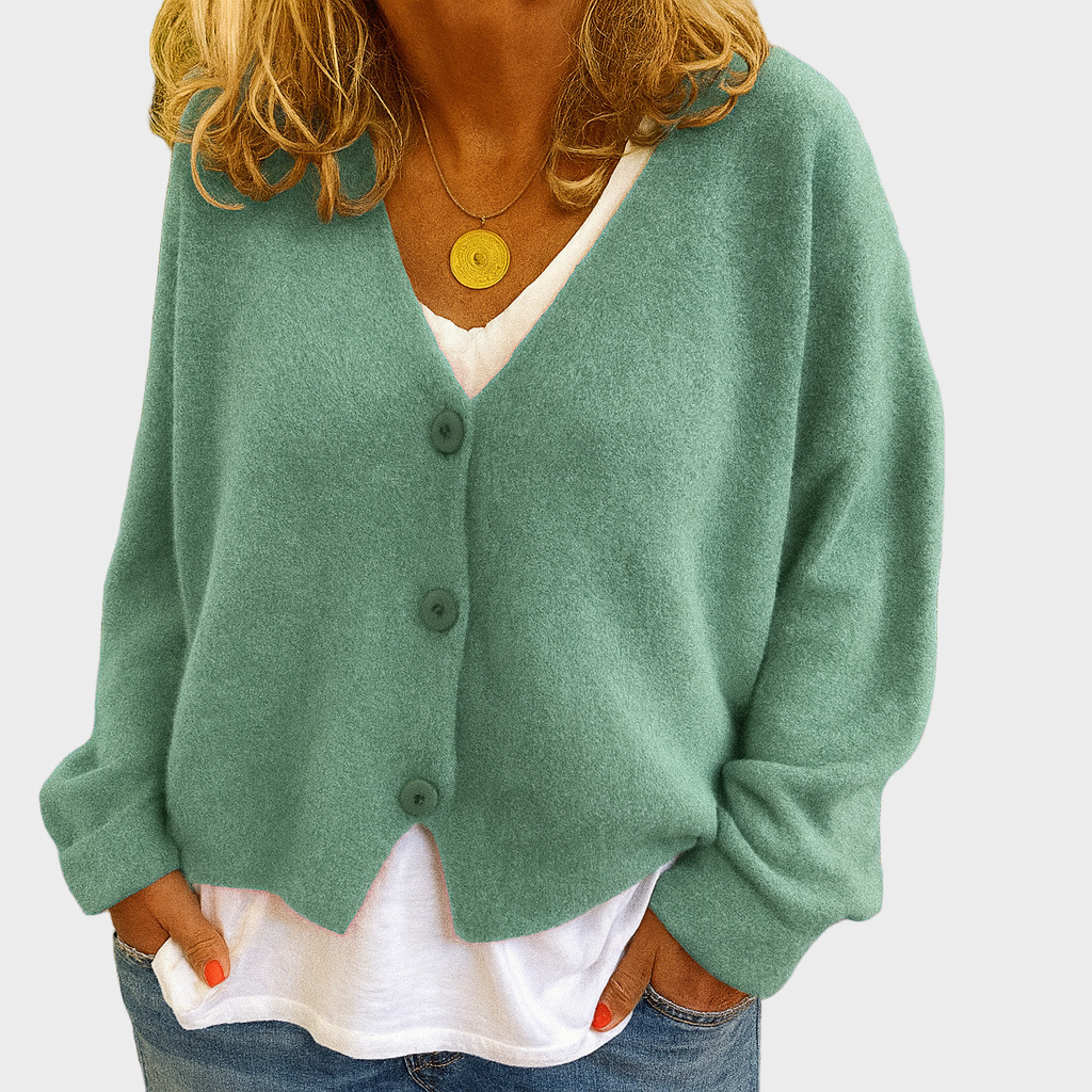 Ivanka – Luksuzni Mekani Pleteni Kardigan