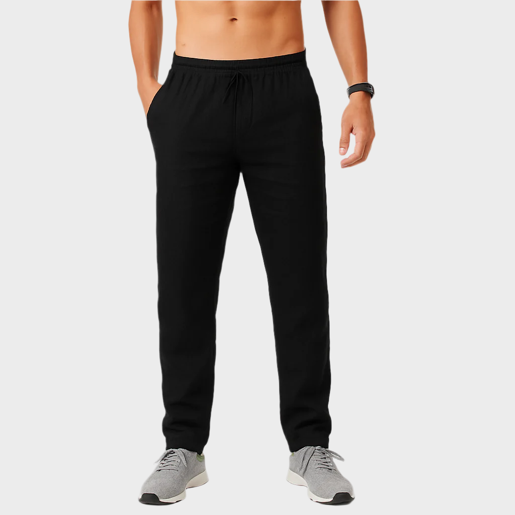 Viktor – Lanene Hlače Prozračne Elegantne