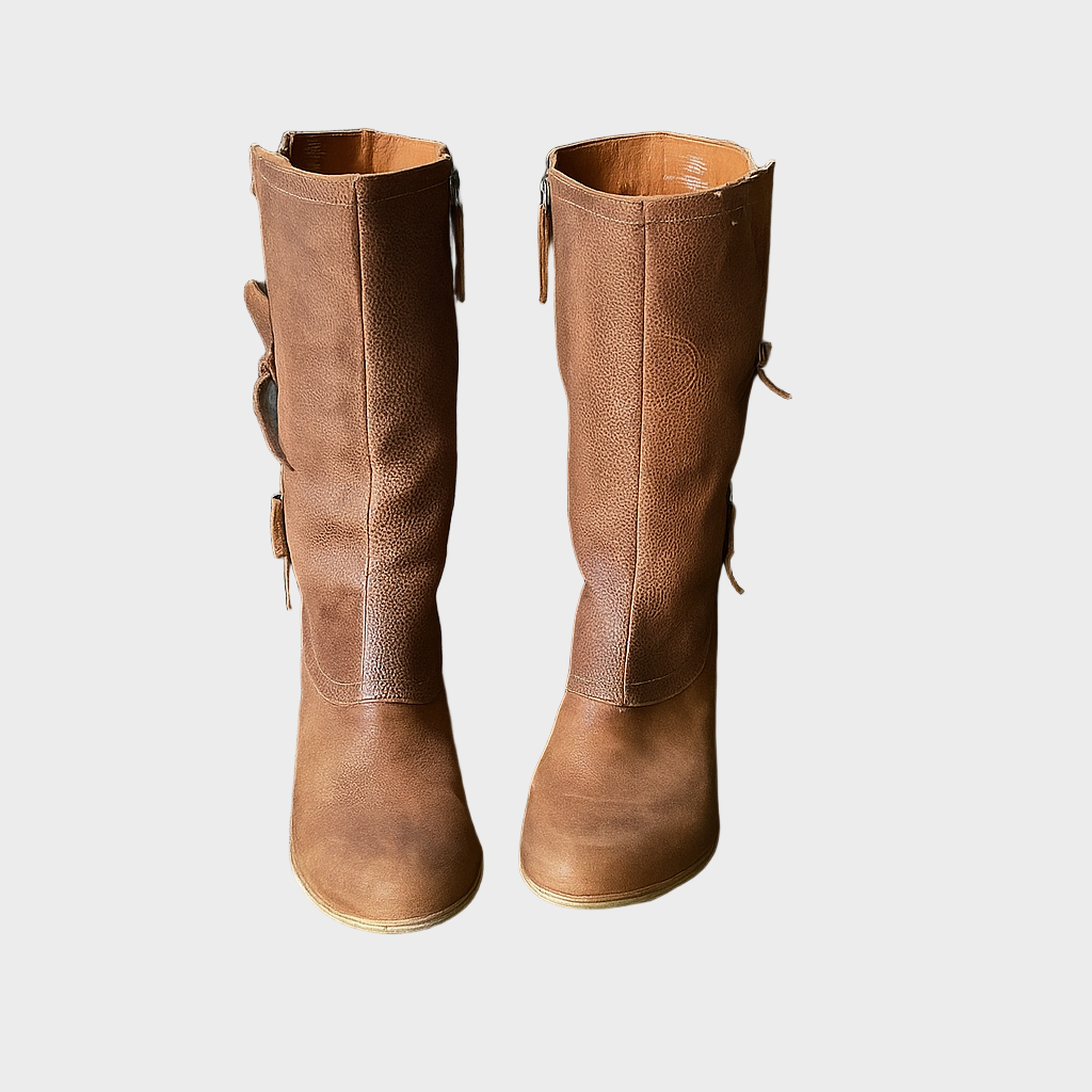 Iva – Ortopedske Kožne Čizme do Polovice Lista