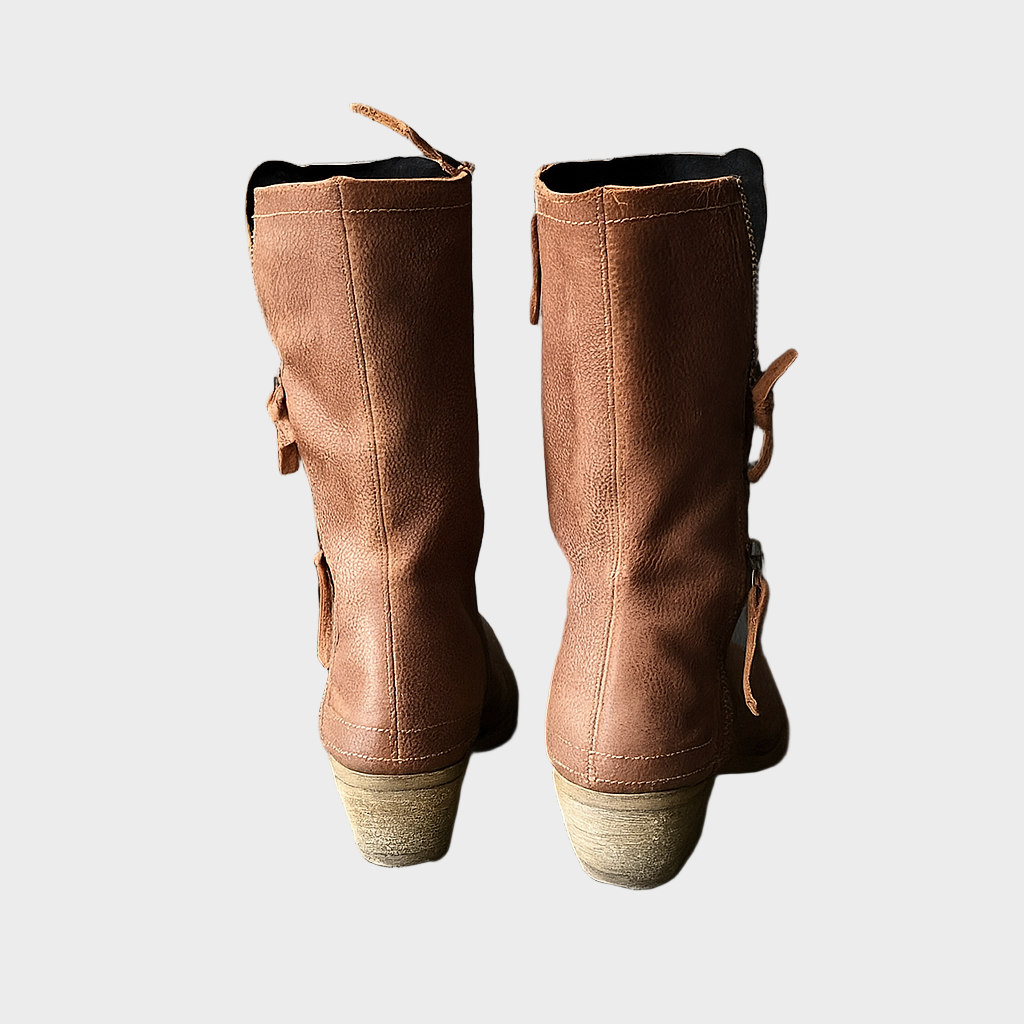 Iva – Ortopedske Kožne Čizme do Polovice Lista